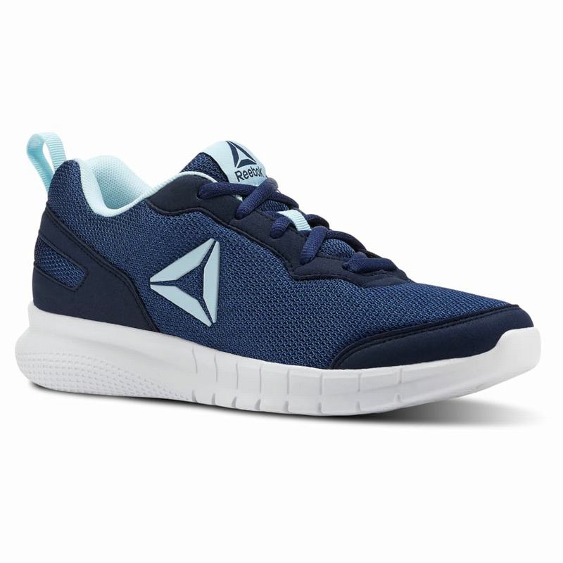 Tenisi Reebok Ad Swiftway Run Dama Bleumarin/Albi Romania LU1568GH
